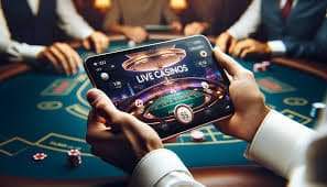 Studio live dealer Monopoly Live dengan papan permainan dan host profesional